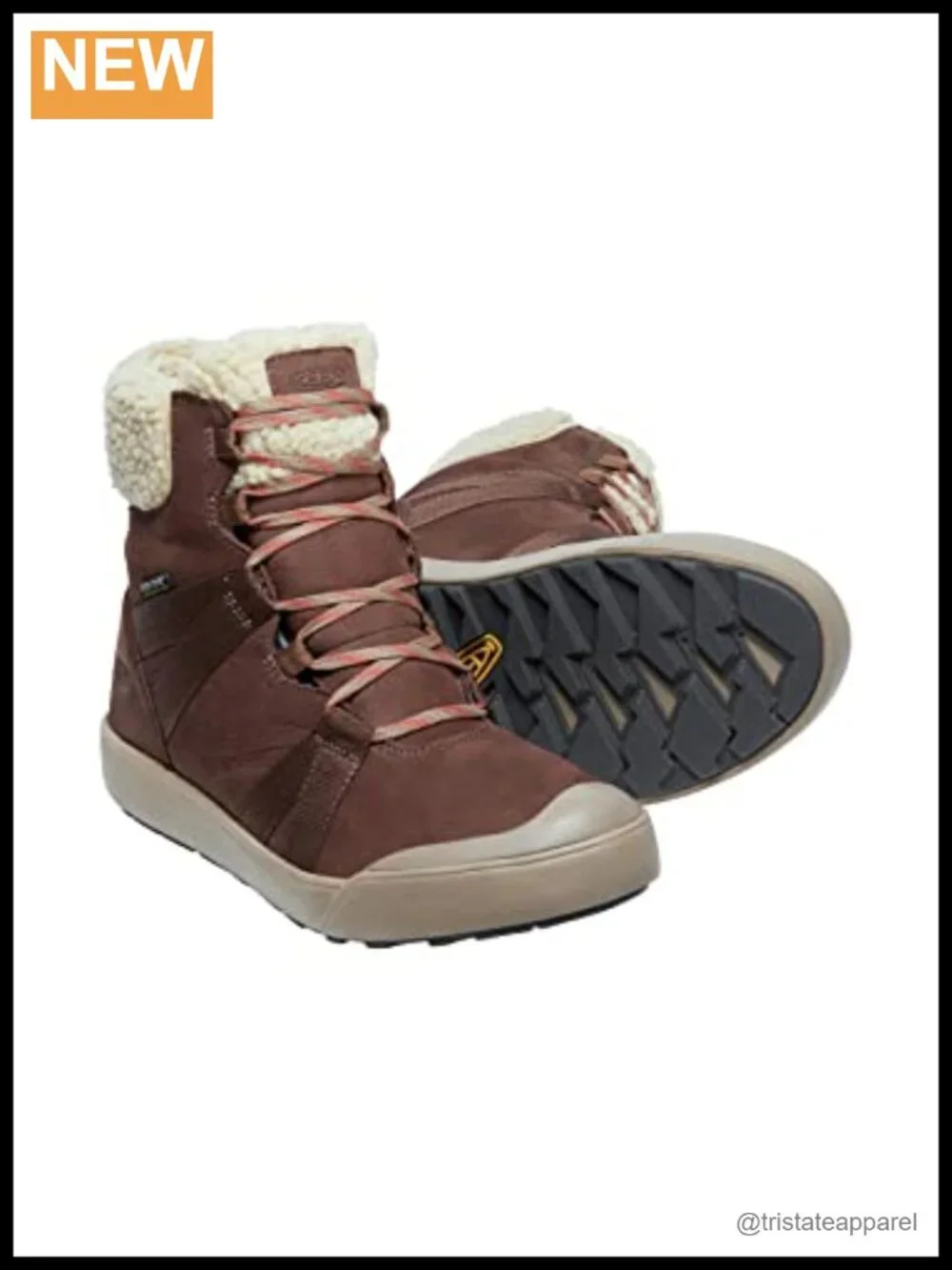 Keen Elle Winter Insulated Waterproof Mid Calf Leather Boots